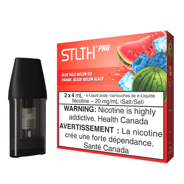 STLTH PRO Pod Pack - Blue Razz Melon Ice Orleans Vape