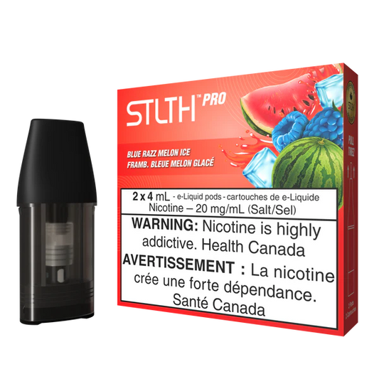 STLTH PRO Pod Pack - Blue Razz Melon Ice Orleans Vape