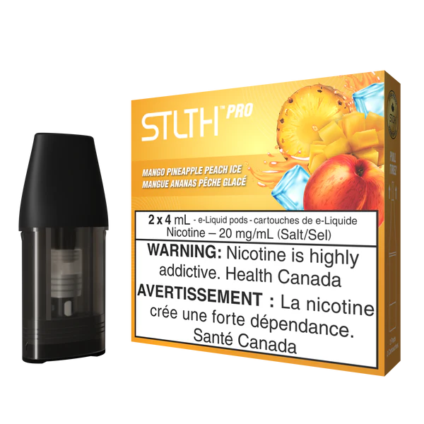 STLTH PRO Pod Pack - Mango Pineapple Peach Ice Orleans Vape