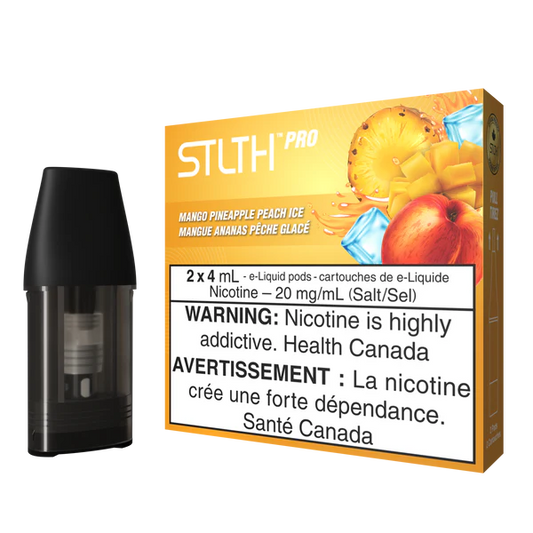 STLTH PRO Pod Pack - Mango Pineapple Peach Ice Orleans Vape