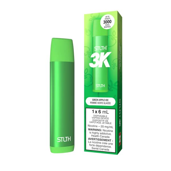 STLTH 3K - Green Apple Ice Orleans Vape