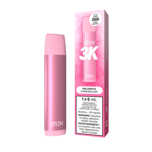 STLTH 3K - Pink Lemon Ice Orleans Vape