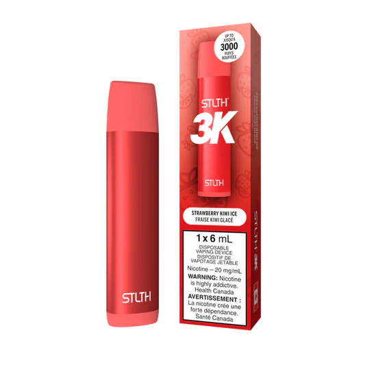 STLTH 3K - Strawberry Kiwi Ice Orleans Vape