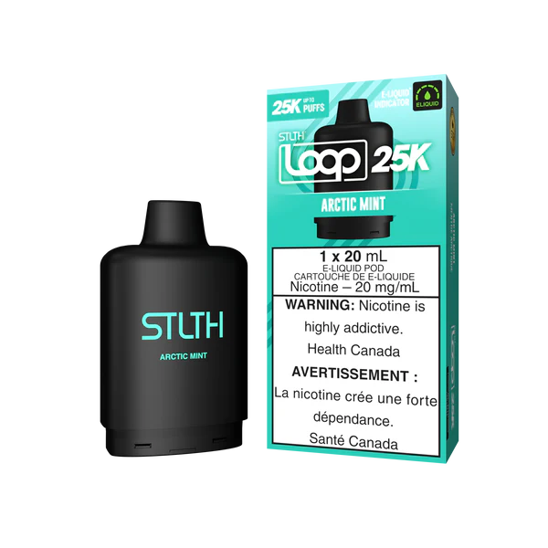 STLTH LOOP 25K Pod Pack - Arctic Mint Orleans Vape