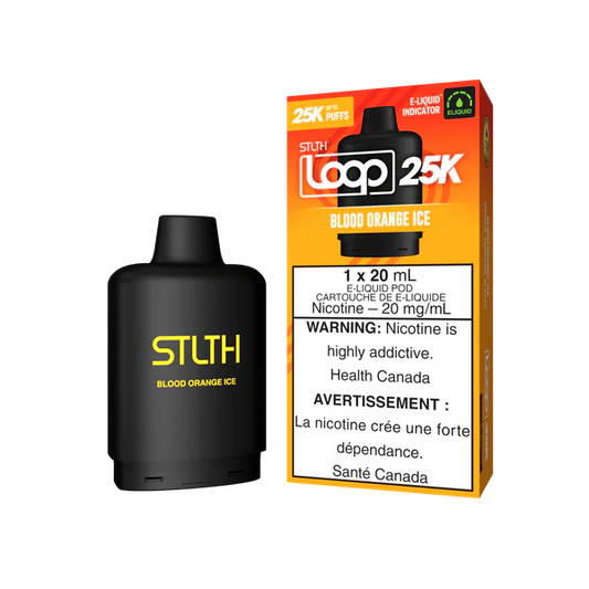 STLTH LOOP 25K Pod Pack - Blood Orange Ice Orleans Vape