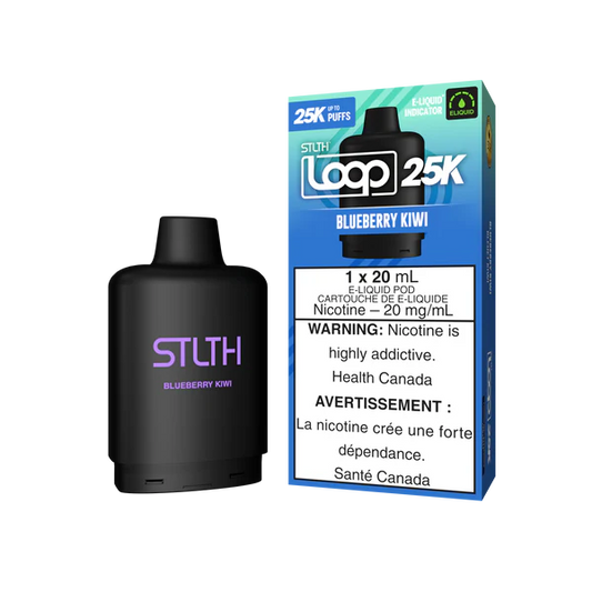 STLTH LOOP 25K Pod Pack - Blueberry Kiwi Orleans Vape