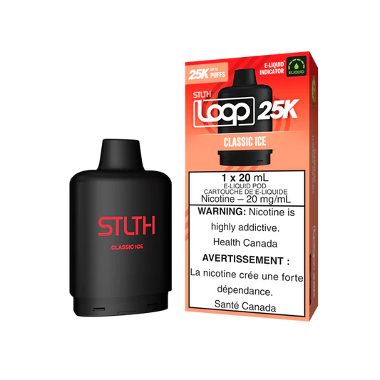 STLTH LOOP 25K Pod Pack - Classic Ice Orleans Vape