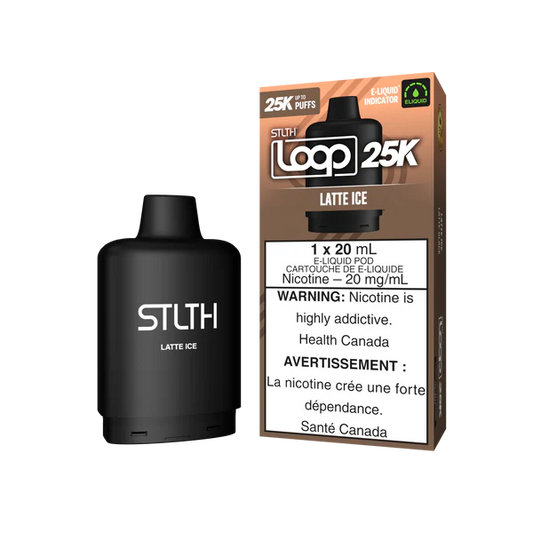 STLTH LOOP 25K Pod Pack - Latte Ice Orleans Vape