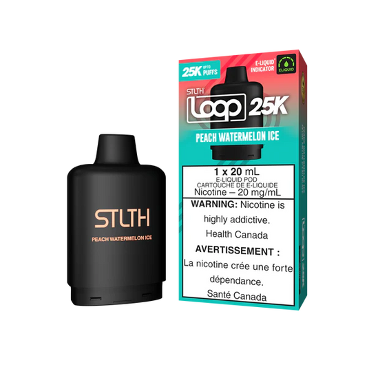 STLTH LOOP 25K Pod Pack - Peach Watermelon Ice Orleans Vape