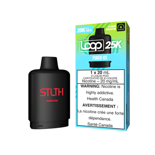 STLTH LOOP 25K Pod Pack - Punch Ice Orleans Vape