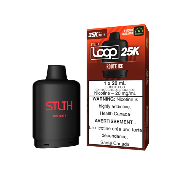 STLTH LOOP 25K Pod Pack - Route Ice Orleans Vape