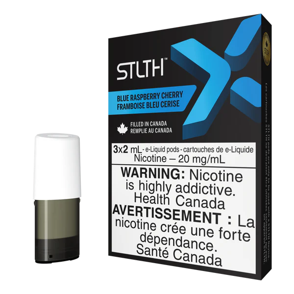 STLTH X Pod Pack - Blue Raspberry Cherry Orleans Vape