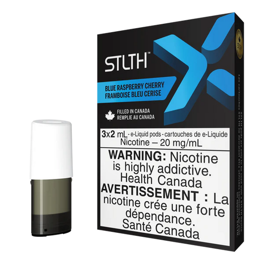 STLTH X Pod Pack - Blue Raspberry Cherry Orleans Vape