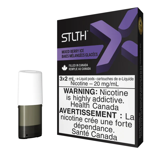 STLTH X Pod Pack - Mixed Berry Ice Orleans Vape