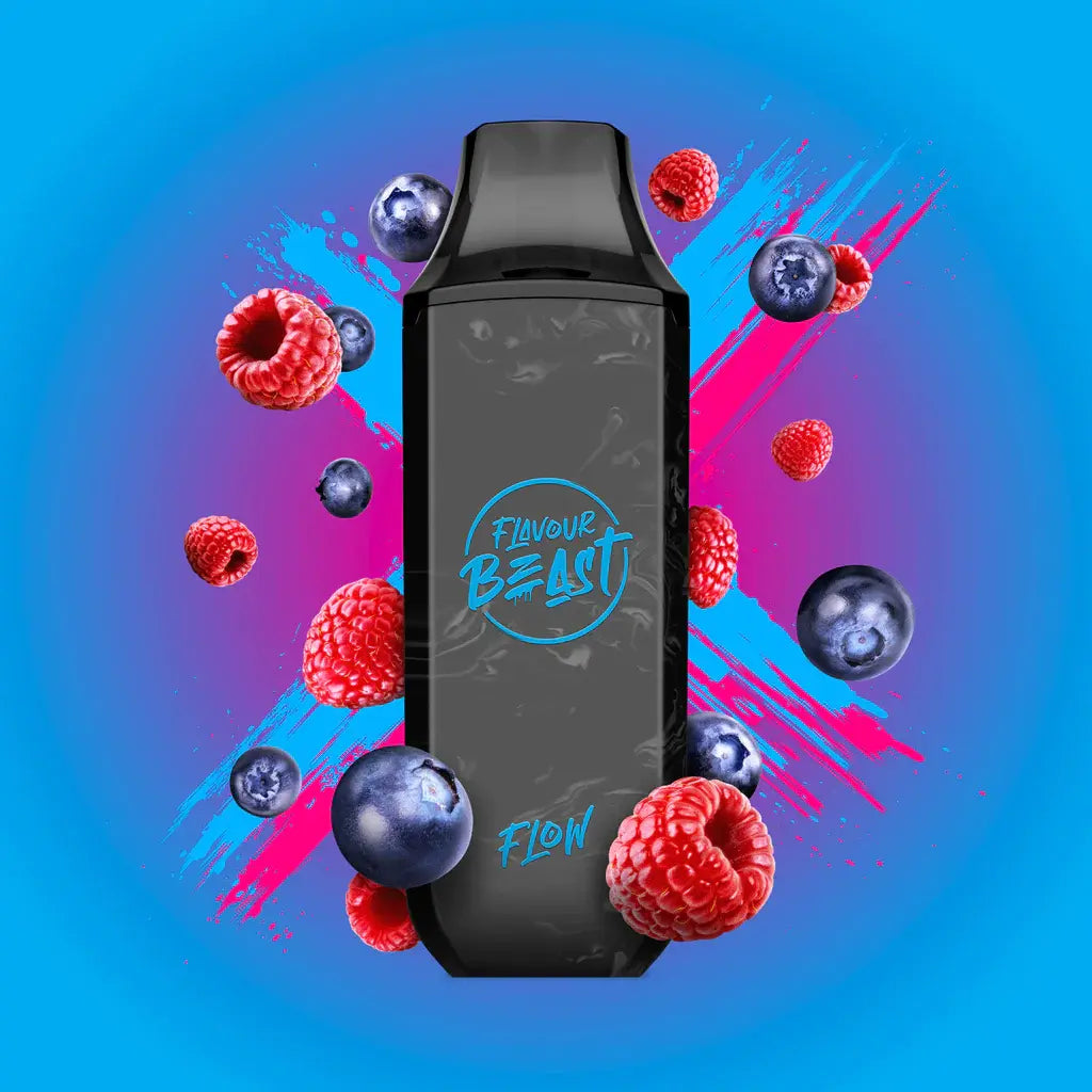 Bomb blue razz Beast Flow 4000 - Orleans Vape