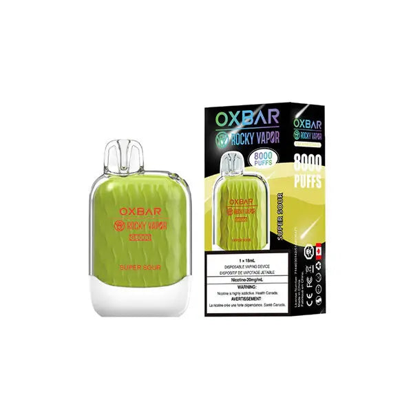 Super Sour (OXBAR 8000) - Orleans Vape