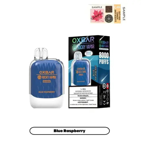 Blue Raspberry (OXBAR 8000) - Orleans Vape