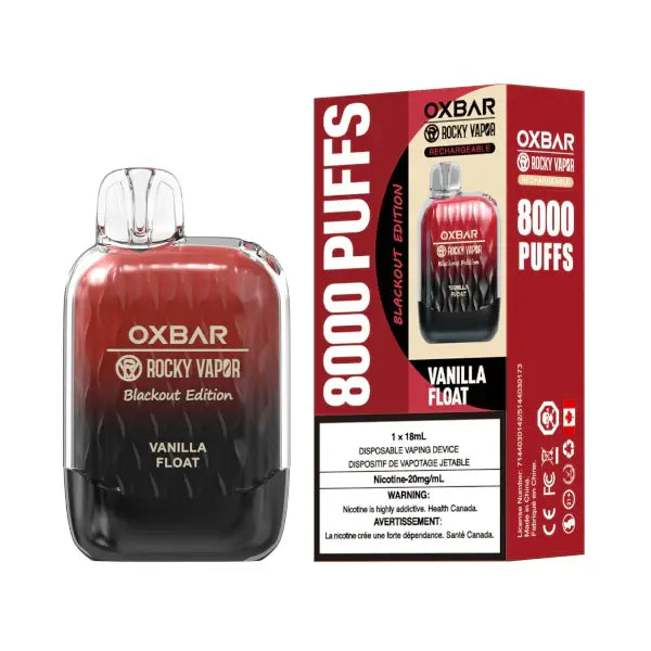 Vanilla Float (OXBAR 8000) - Orleans Vape