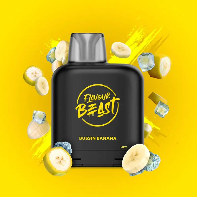 Bussin Banana Flavour Beast Level X - Orleans Vape