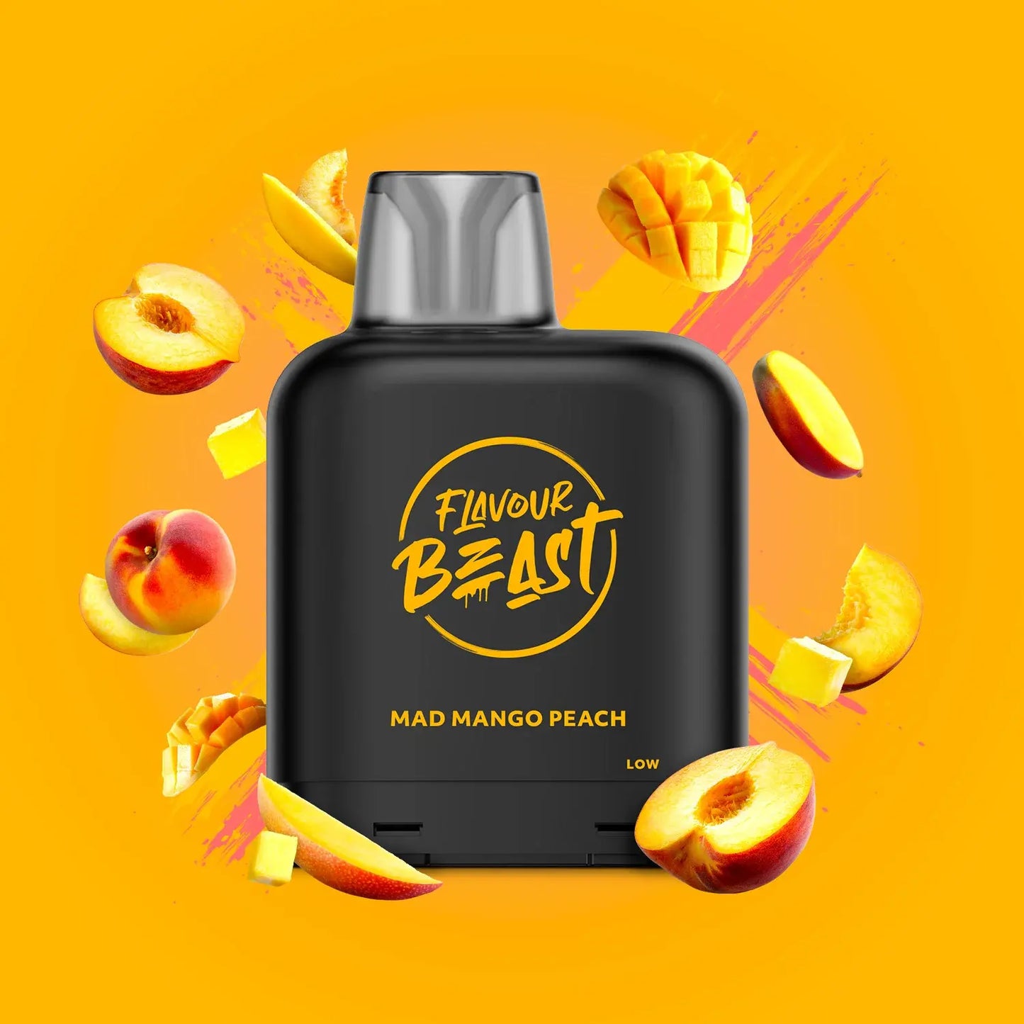 Mad mango Peach Flavour Beast Level X - Orleans Vape