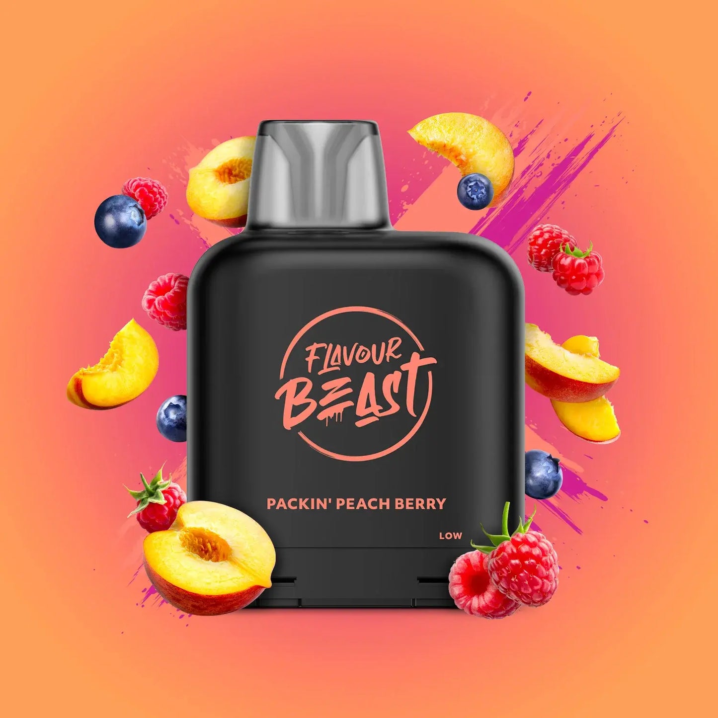 Packn' Peach Berry Flavour Beast Level X - Orleans Vape