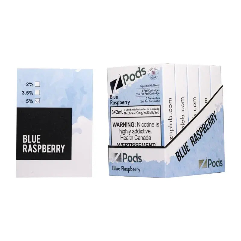 Blue Raspberry (Z Pods) - Orleans Vape