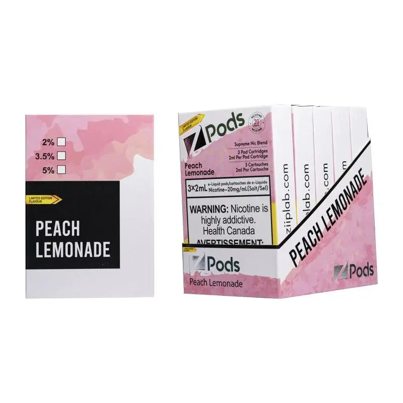 Peach Lemonade (Z Pods) - Orleans Vape