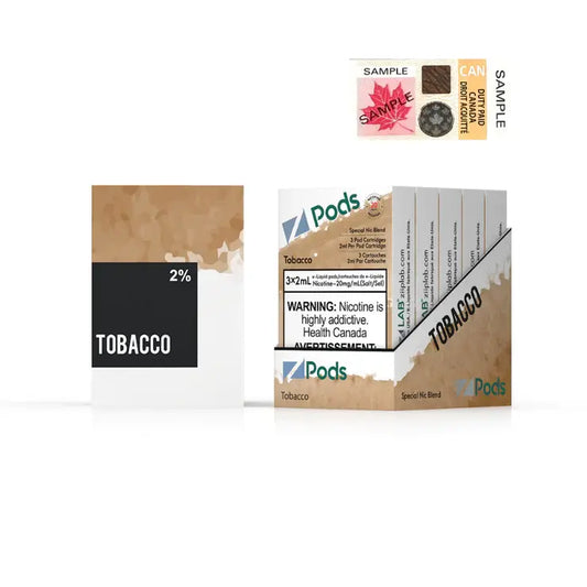 Tabacco (Z Pods) - Orleans Vape