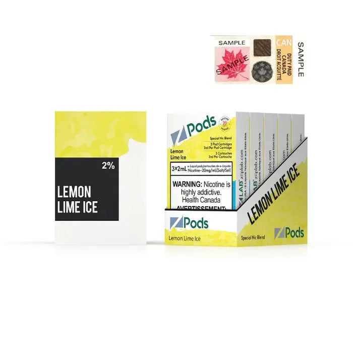 Lemon Lime Ice (Z Pods) - Orleans Vape