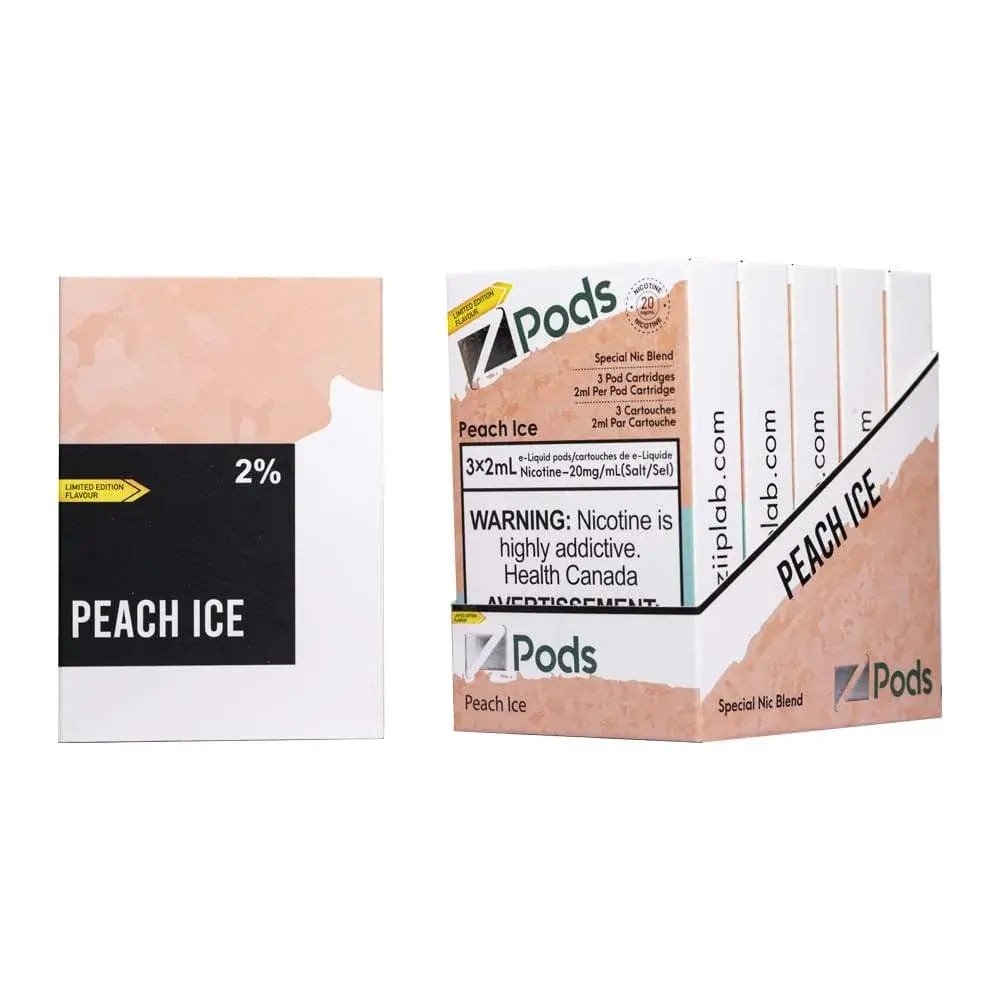 Peach Ice (Z Pods) - Orleans Vape