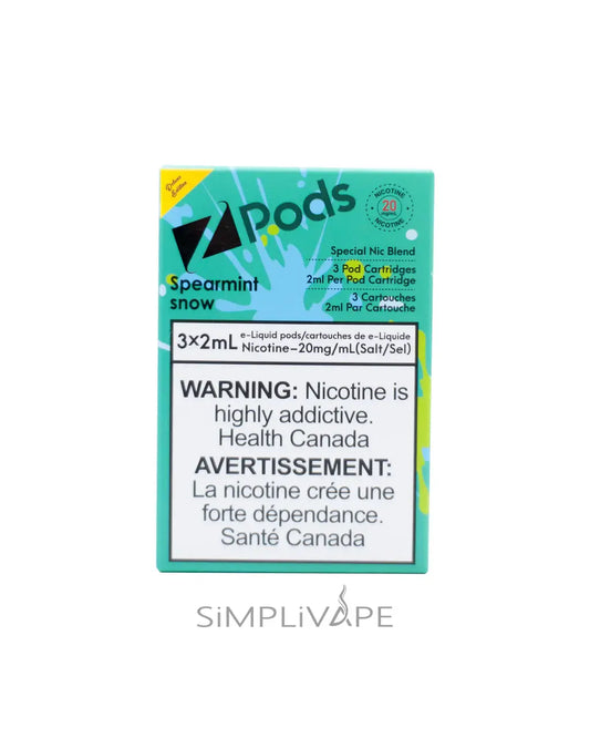 Spearmint Snow (Z Pods) - Orleans Vape