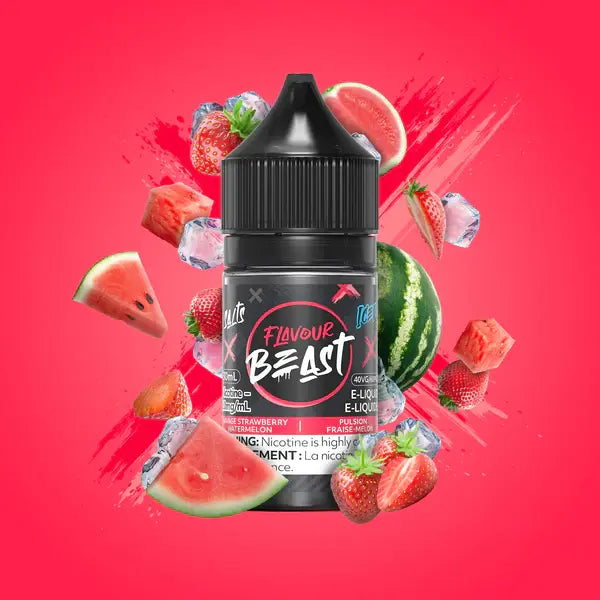 Flavour Beast - E-Liquid - SAVAGE STRAWBERRY WATERMELON - 30ml - Orleans Vape