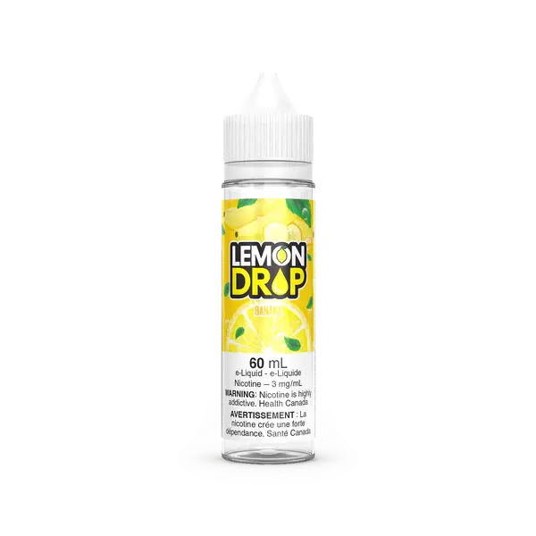 Banana - Lemon Drop 60ml - FREE BASE - E-Liquid - Orleans Vape