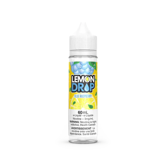 Blue Raspberry - Lemon Drop 60ml - FREE BASE - E-Liquid - Orleans Vape