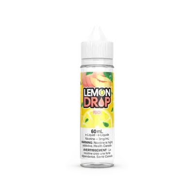 PEACH - Lemon Drop 60ml - FREE BASE - E-Liquid - Orleans Vape