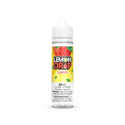 STRAWBERRY - Lemon Drop 60ml - FREE BASE - E-Liquid - Orleans Vape