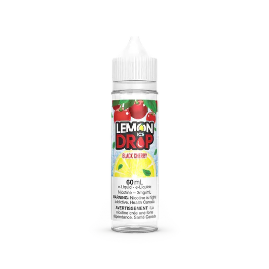 Black Cherry - Lemon Drop ICE - 60ml - FREE BASE - E-Liquid - Orleans Vape