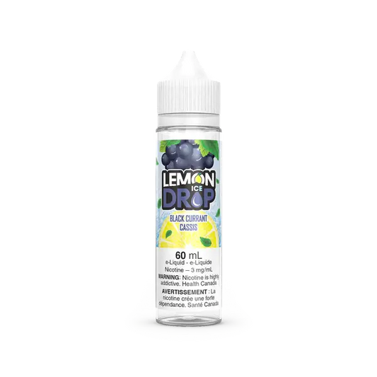 Black Currant - Lemon Drop ICE - 60ml - FREE BASE - E-Liquid - Orleans Vape