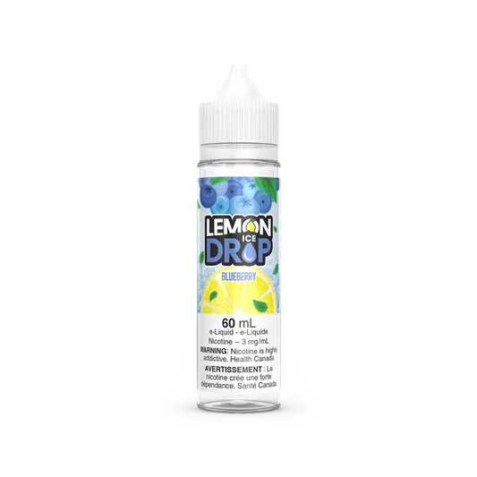 Blueberry - Lemon Drop ICE - 60ml - FREE BASE - E-Liquid - Orleans Vape