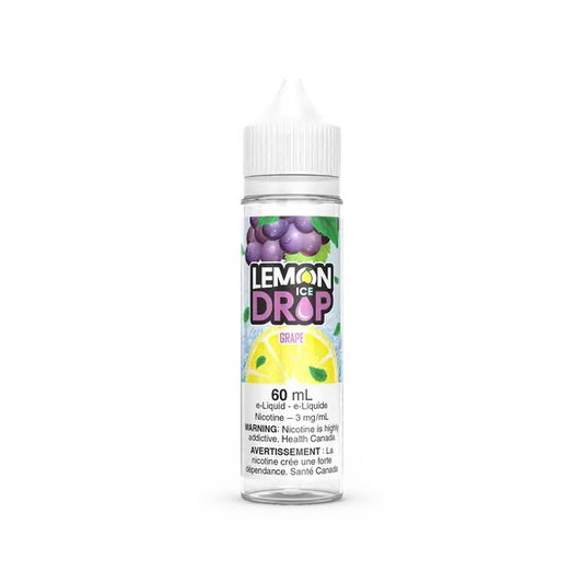 Grape - Lemon Drop ICE - 60ml - FREE BASE - E-Liquid - Orleans Vape