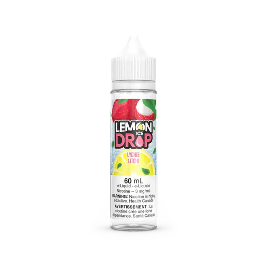 LYCHEE - Lemon Drop ICE - 60ml - FREE BASE - E-Liquid - Orleans Vape