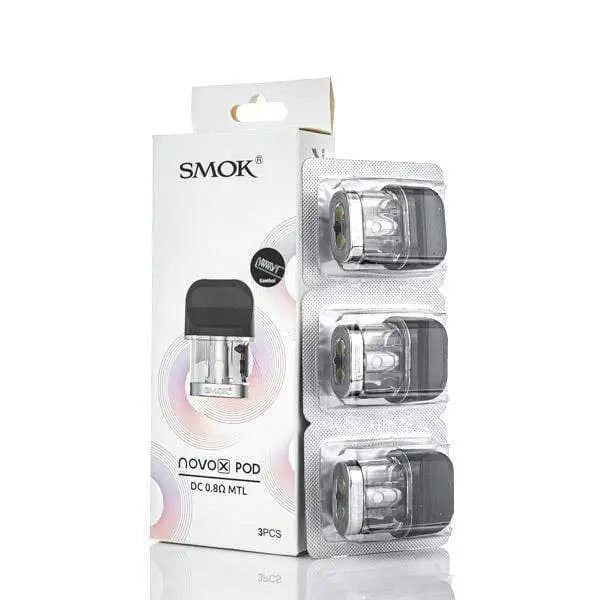 SMOK NOVO X POD DC 0.8 ohm MTL CRC Edition 3 pcs Pods - Orleans Vape