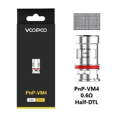 VOOPOO PnP-VM4 coil 0.6 ohm - Orleans Vape