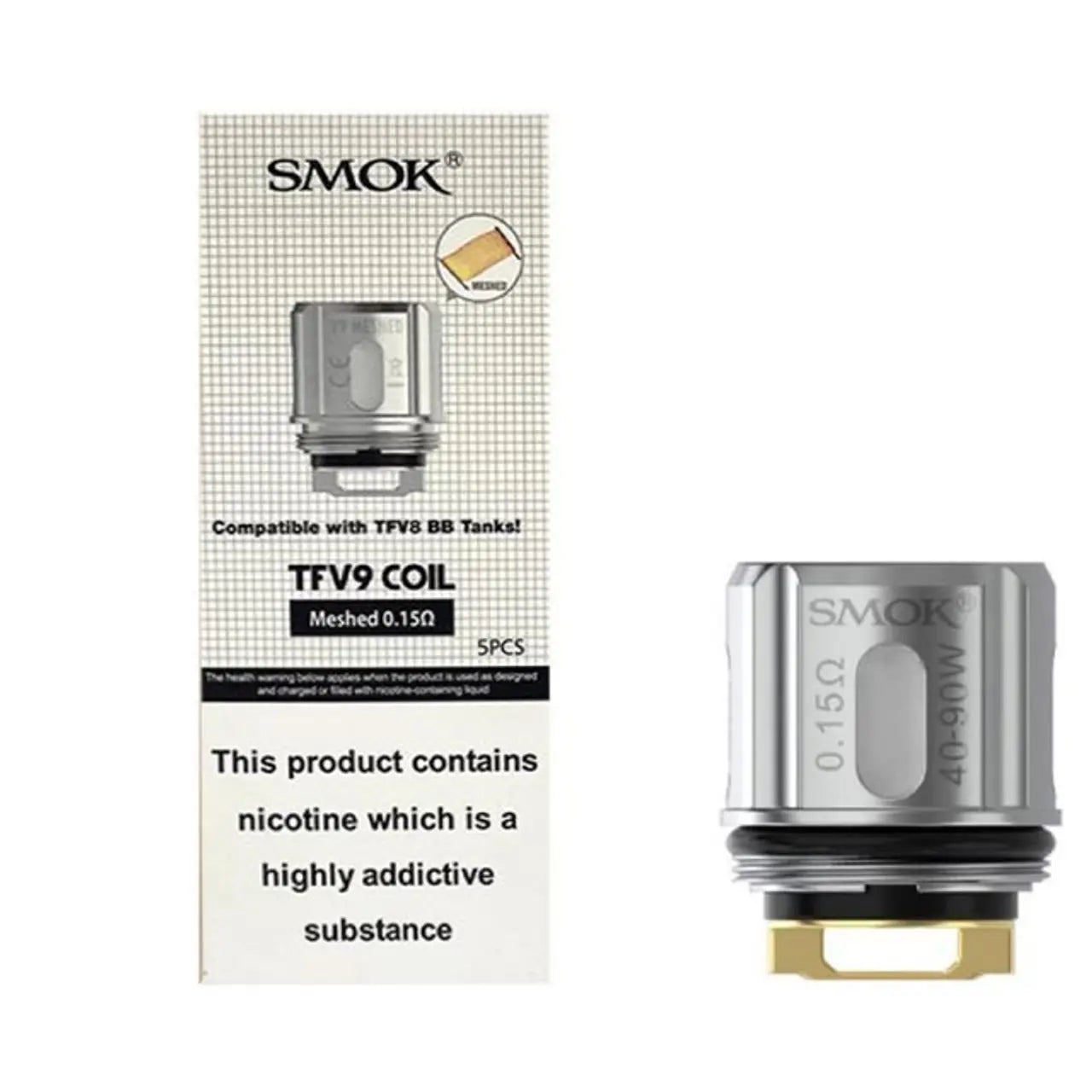 SMOK TFV9 COIL Meshed 0.15 ohm - Orleans Vape