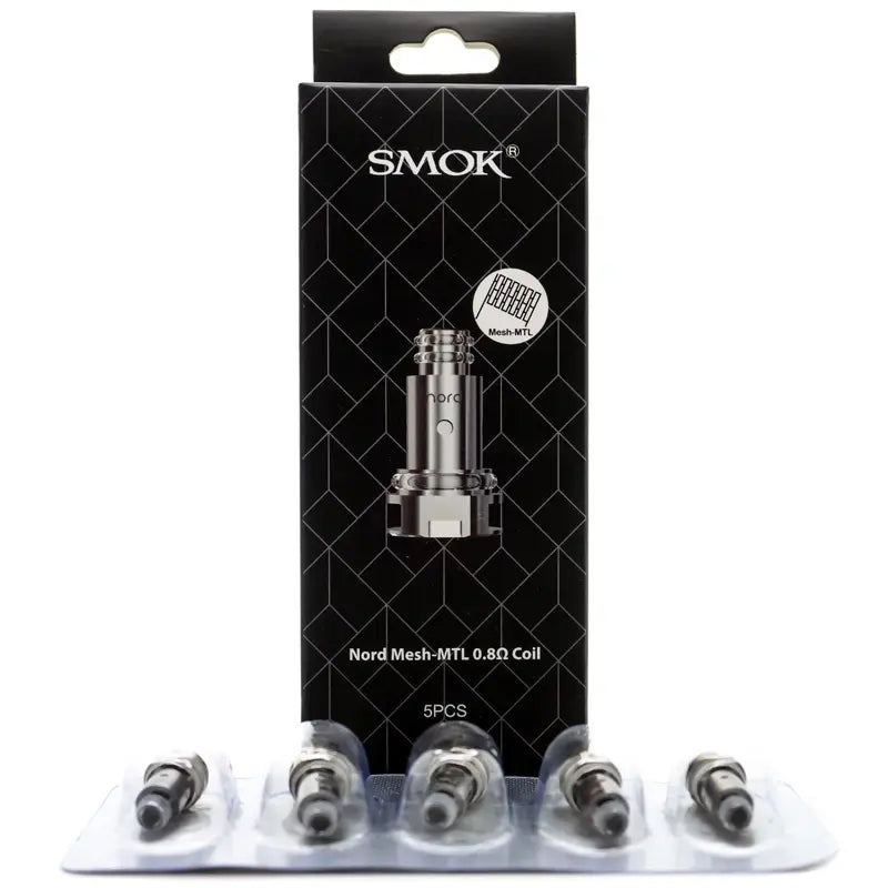 SMOK Nord Mesh-MTL 0.8 ohm Coil 5pcs - Orleans Vape