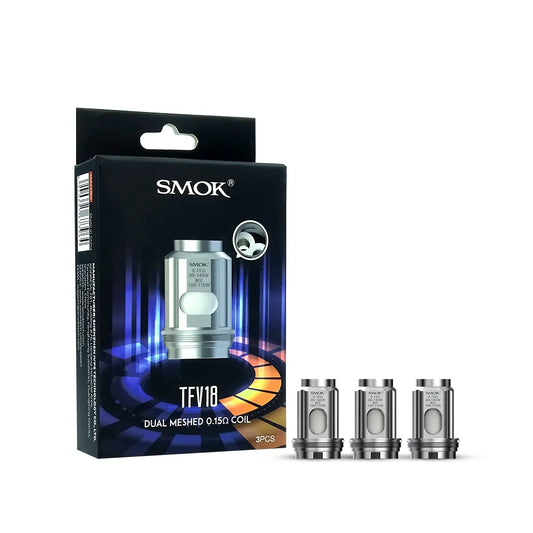 SMOK TFV18 MESHED 0.33 ohm COIL 3pcs - Orleans Vape