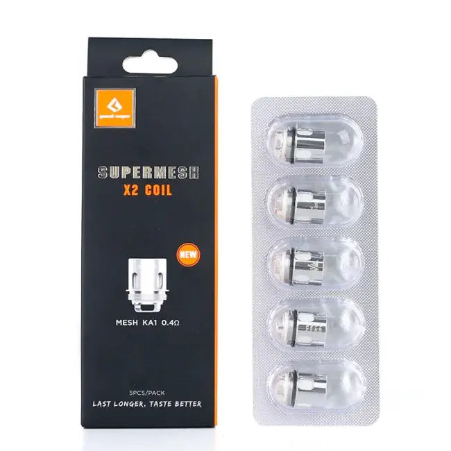 Greek Vape New Supermesh X2 Coil 5pcs - Orleans Vape